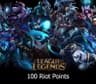League of Legends 100 RP Prepaid Card Logo