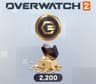 Overwatch 2 - 2000 (+200 Bonus) Coins DLC XBOX One / Xbox Series X|S CD Key Logo