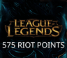 League of Legends 575 RP Prepaid Card Logo
