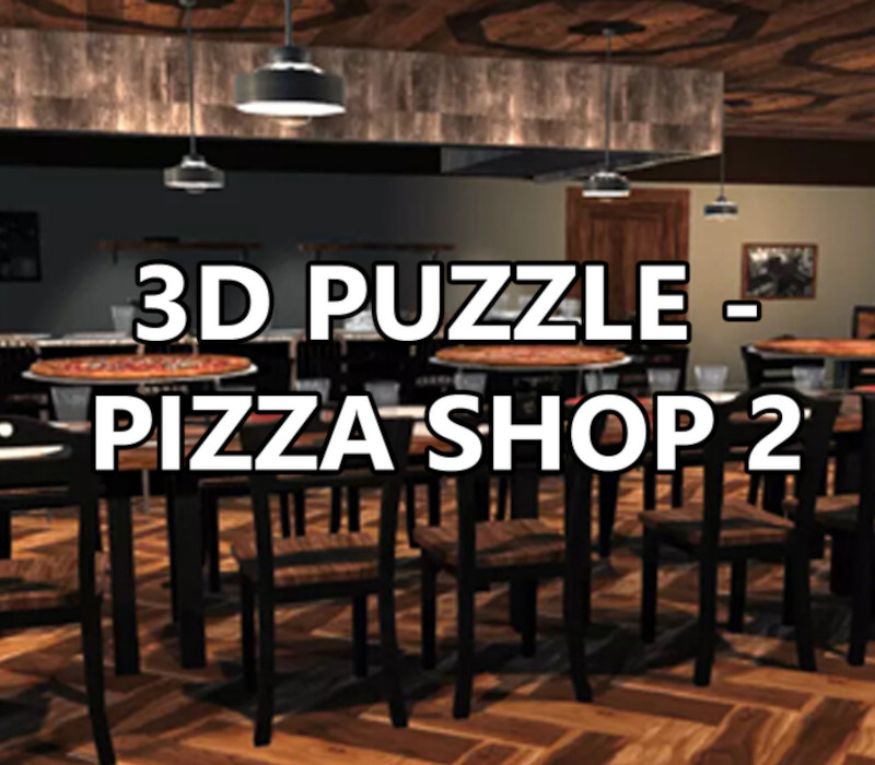 3D PUZZLE - Pizza Shop 2 PC Steam CD Key Logo