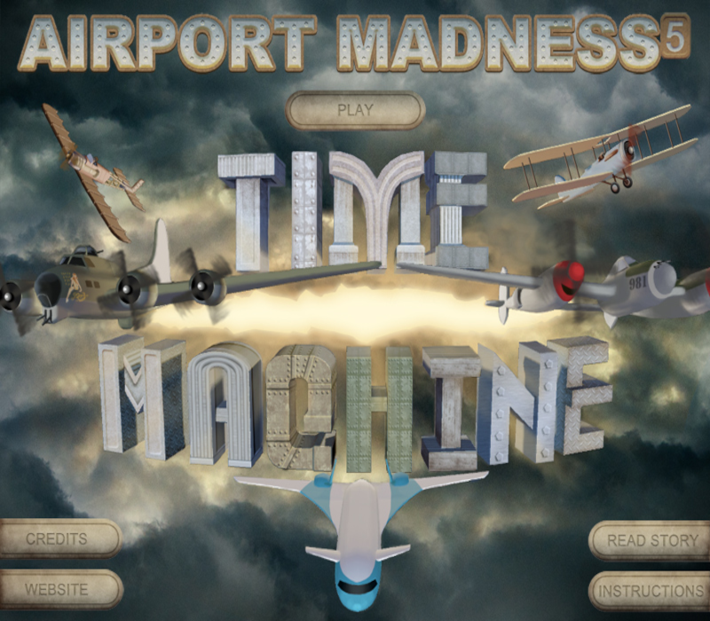 Airport Madness: Time Machine PC Steam CD Key Logo