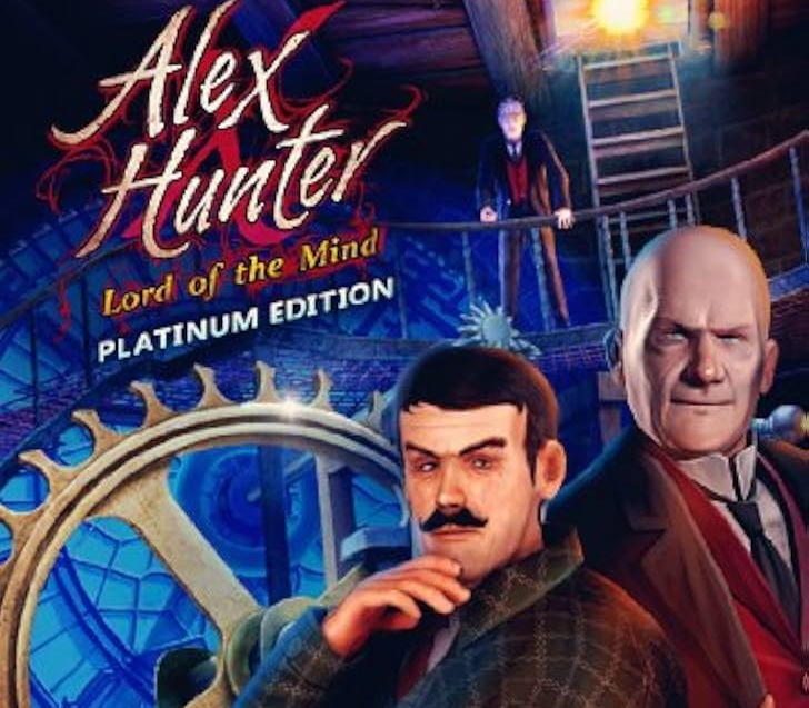 Alex Hunter - Lord of the Mind Platinum Edition PC Steam CD Key Logo