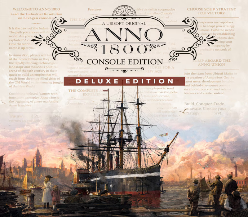 Anno 1800 Console Edition: Deluxe EU Xbox Series X|S CD Key Logo