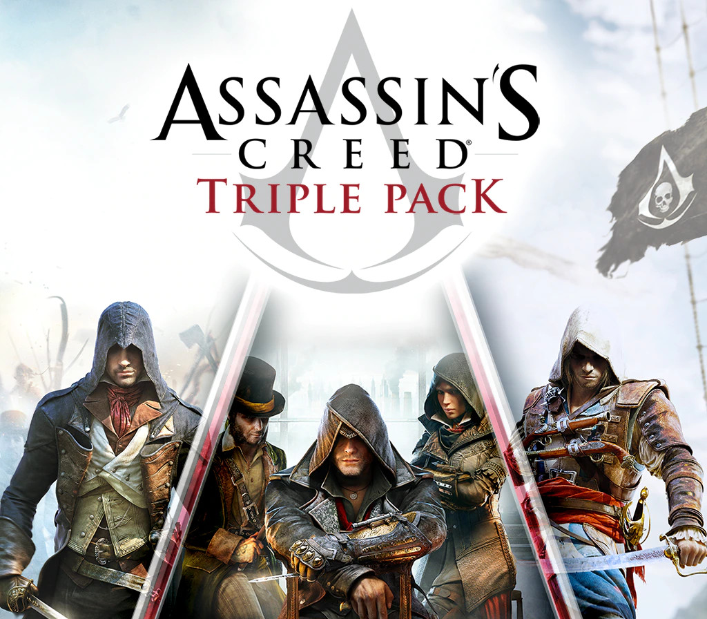 Assassin's Creed Triple Pack EU XBOX One / Xbox Series X|S CD Key Logo