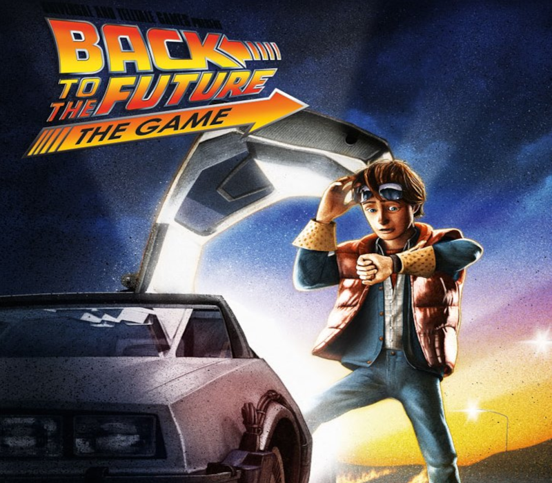 Back to the Future: The Game PC Steam CD Key Logo