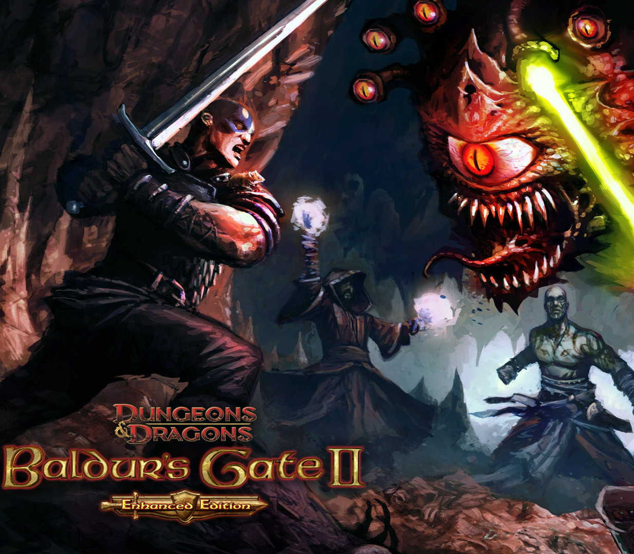 Baldur's Gate II: Enhanced Edition PC Steam CD Key Logo