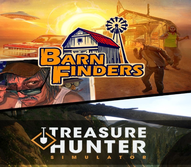 Barn Finders and Treasure Hunter Simulator Bundle AR XBOX One / Xbox Series X|S CD Key Logo