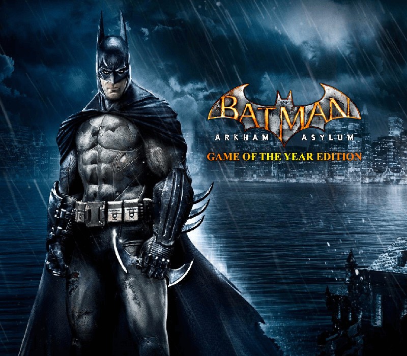 Batman: Arkham Asylum GOTY Edition US PC Steam CD Key Logo