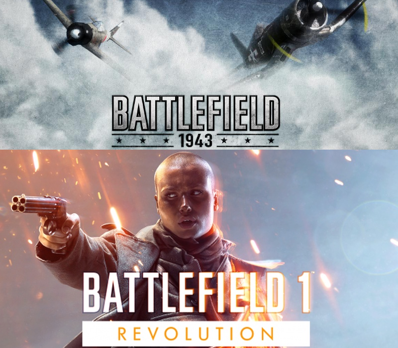 Battlefield 1 Revolution & Battlefield 1943 Bundle XBOX One CD Key Logo