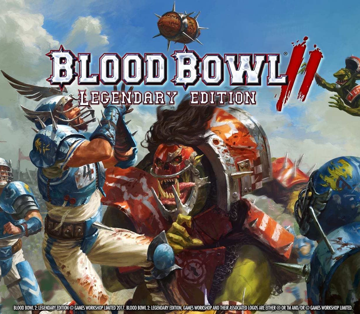 Blood Bowl 2 Legendary Edition US XBOX One / Xbox Series X|S CD Key Logo