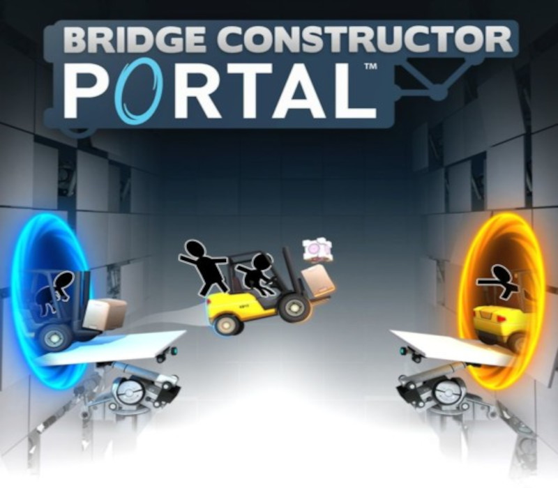 Bridge Constructor Portal PC Steam CD Key (valid until December, 2026) Logo