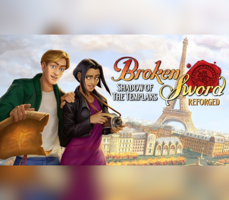 Broken Sword - Shadow of the Templars: Reforged PC Steam CD Key Logo