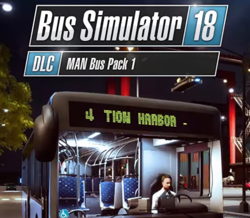 Bus Simulator 18 - MAN Bus Pack 1 DLC PC Steam CD Key Logo