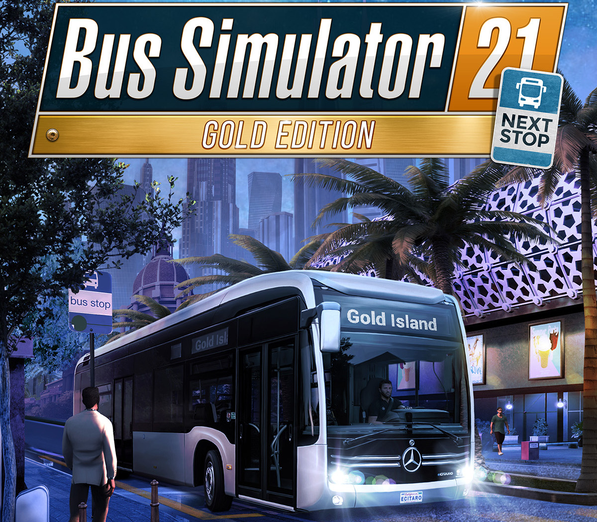 Bus Simulator 21 Next Stop: Gold Edition EU PC Steam CD Key Logo