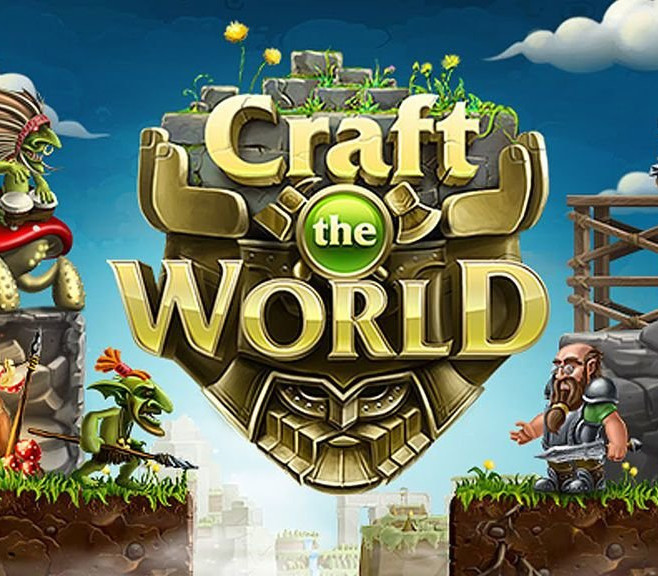 Craft The World Steam CD Key Logo