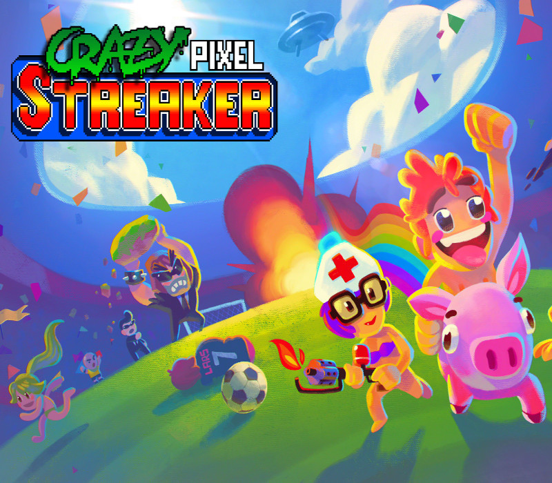 Crazy Pixel Streaker Steam CD Key Logo