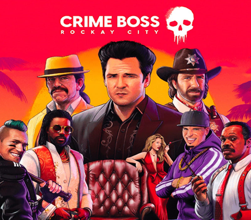 Crime Boss: Rockay City First Month Edition PC Steam CD Key Logo
