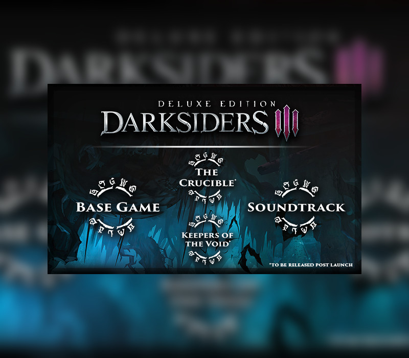 Darksiders III Deluxe Edition PC Steam CD Key Logo