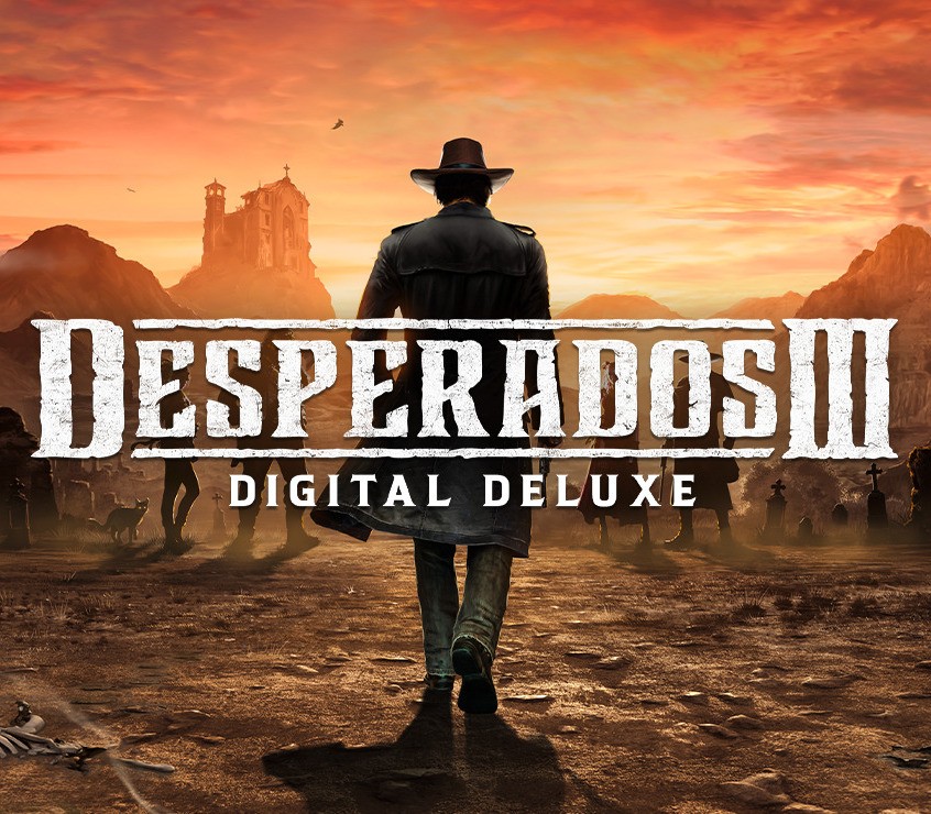 Desperados III Digital Deluxe Edition PC Steam CD Key Logo
