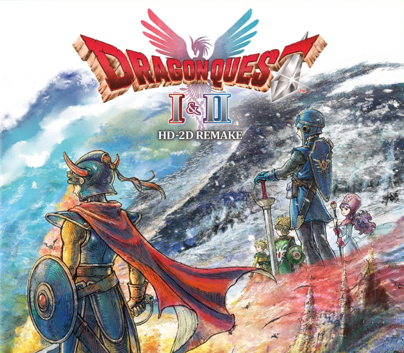 DRAGON QUEST I & II HD-2D Remake PC Steam CD Key Logo