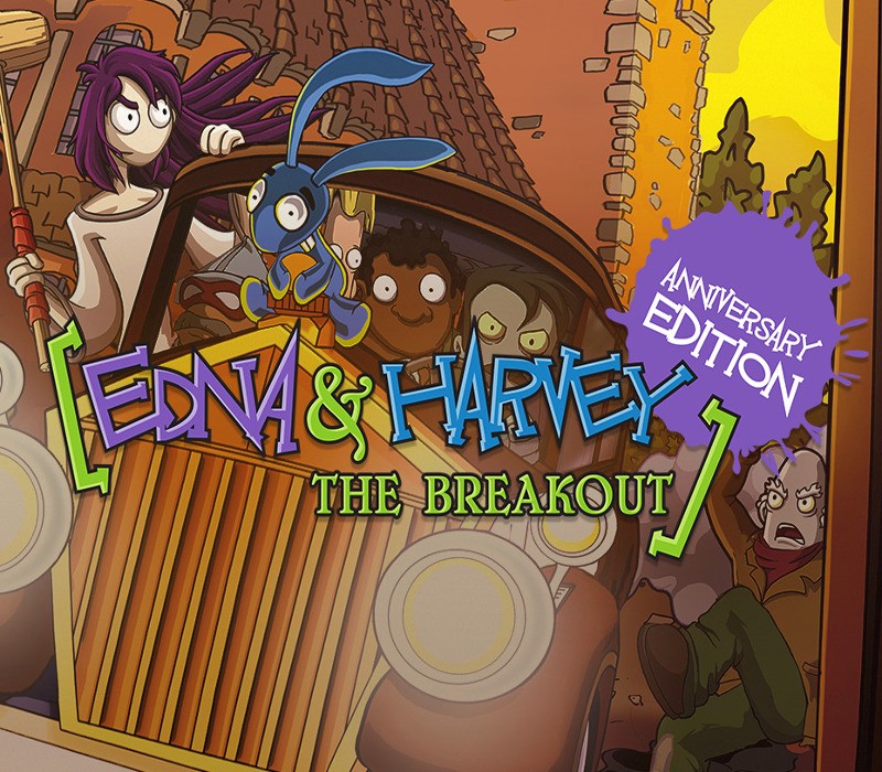 Edna & Harvey: The Breakout Anniversary Edition Steam CD Key Logo