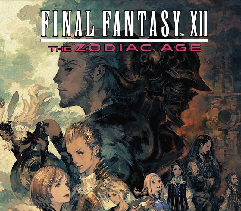 Final Fantasy XII The Zodiac Age RoW PC Steam CD Key Logo