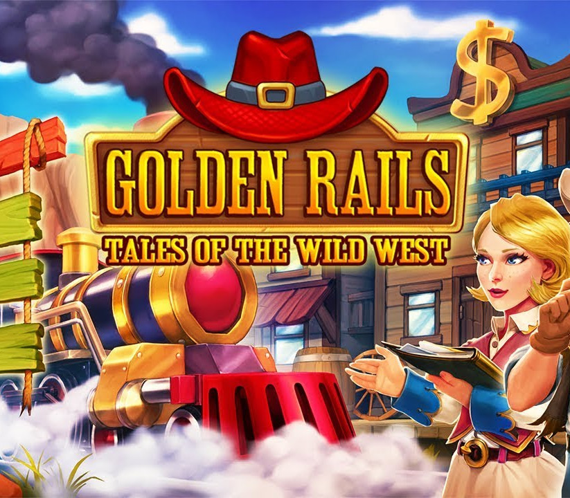 Golden Rails: Tales of the Wild West Steam CD Key Logo