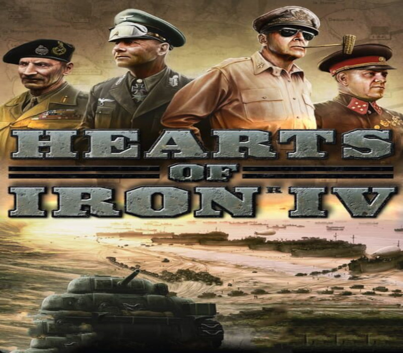 Hearts of Iron IV RoW PC Steam CD Key