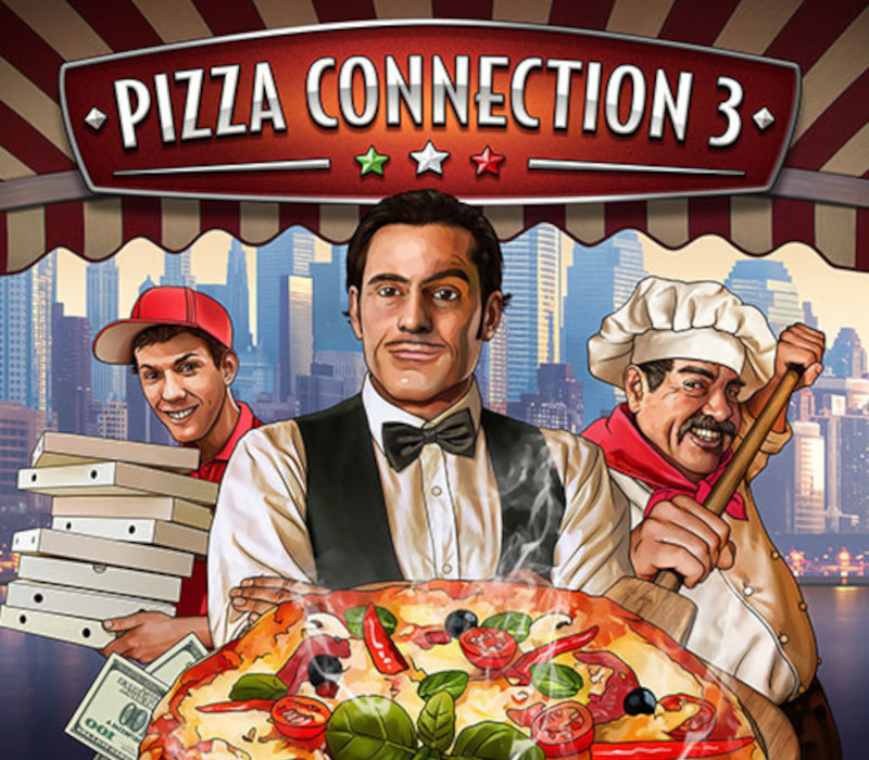 Pizza Connection 3 PC Steam CD Key Logo