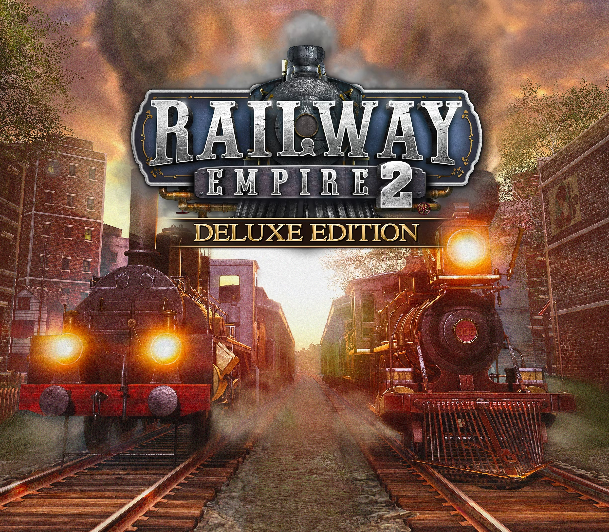 Railway Empire 2 Deluxe Edition PC Steam CD Key Logo
