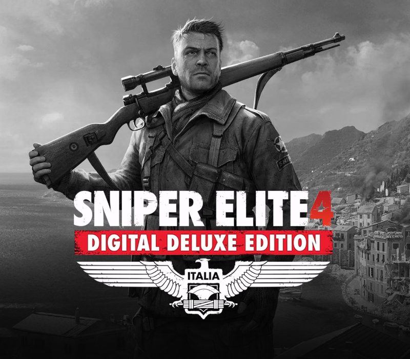 Sniper Elite 4 Deluxe Edition PC Steam CD Key Logo
