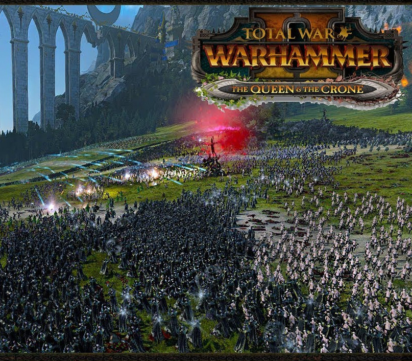Total War Warhammer II - The Queen & The Crone DLC EU PC Steam CD Key Logo