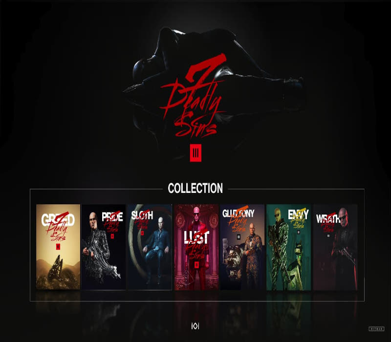 HITMAN 3: Seven Deadly Sins Collection EU Xbox One / Xbox Series X|S CD Key Logo