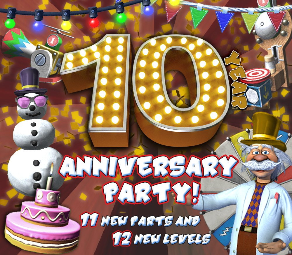 Crazy Machines 2 - Anniversary DLC Steam CD Key Logo