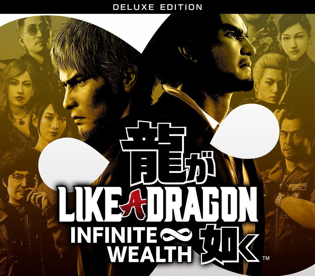 Like a Dragon: Infinite Wealth Deluxe Edition US XBOX One / Xbox Series X|S / Windows 10 CD Key Logo