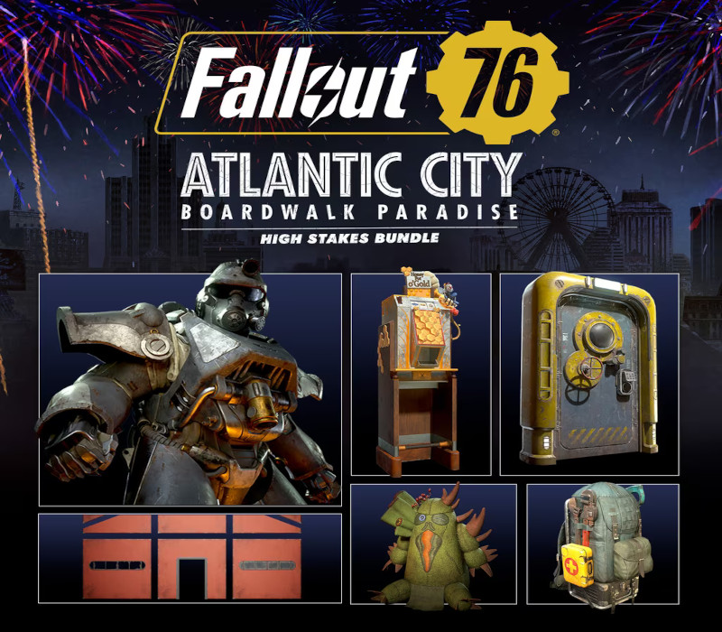 Fallout 76 - Atlantic City High Stakes Bundle DLC XBOX One / Xbox Series X|S CD Key Logo
