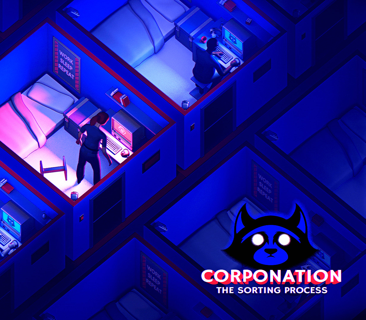 CorpoNation: The Sorting Process Steam CD Key Logo
