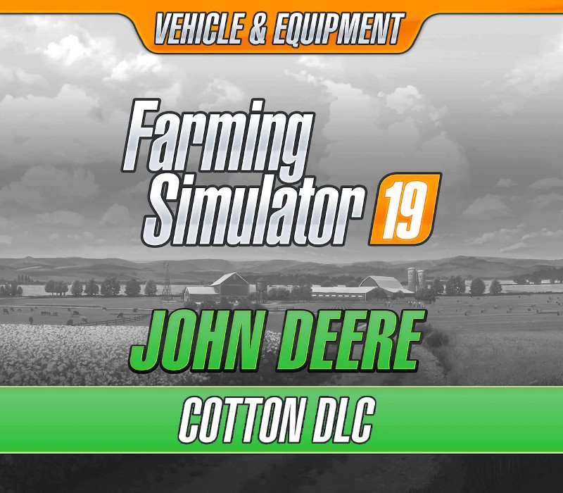 Farming Simulator 19 - John Deere Cotton DLC PC Steam CD Key Logo