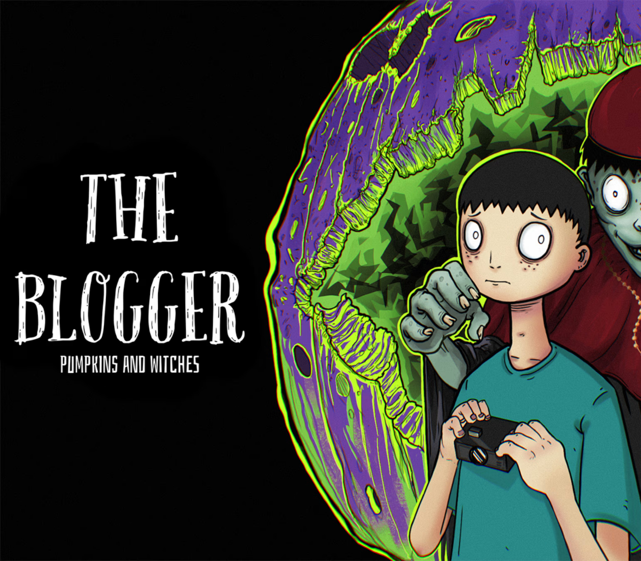The Blogger: Pumpkins and Witches PC Steam CD Key Logo