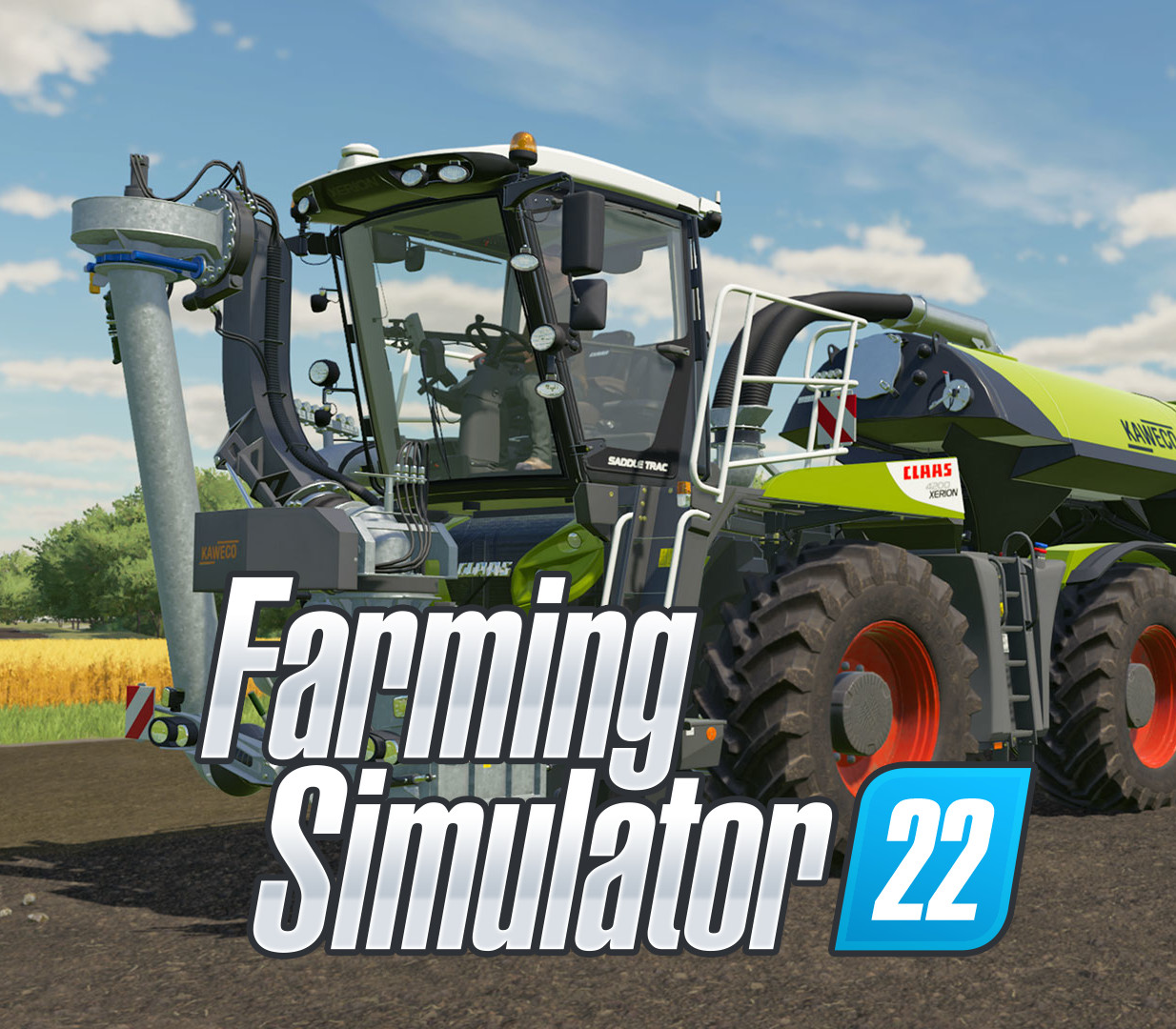 Farming Simulator 22 - CLAAS XERION SADDLE TRAC Pack DLC PC Steam CD Key Logo