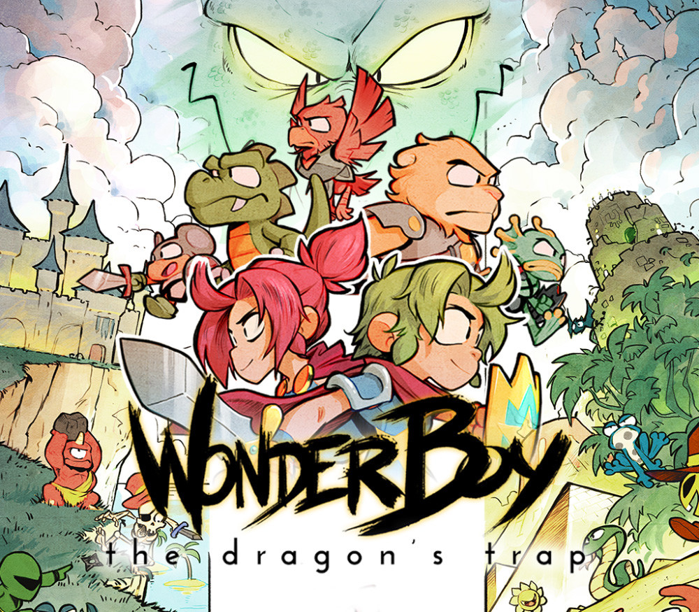 Wonder Boy: The Dragon's Trap EU XBOX One CD Key Logo