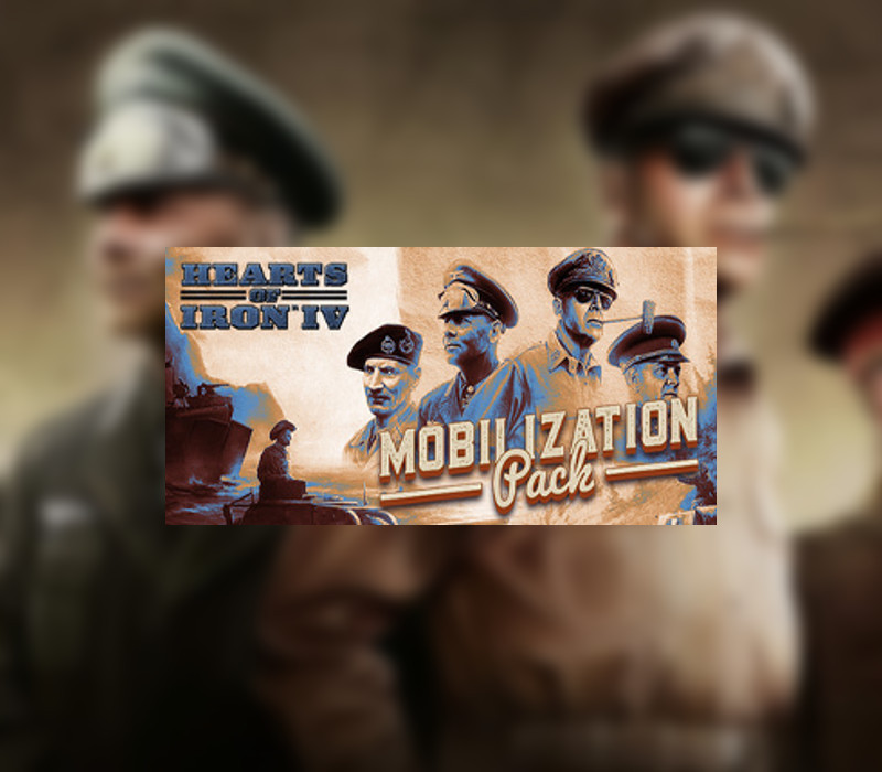 Hearts of Iron IV: Mobilization Pack 2018 Steam CD Key Logo