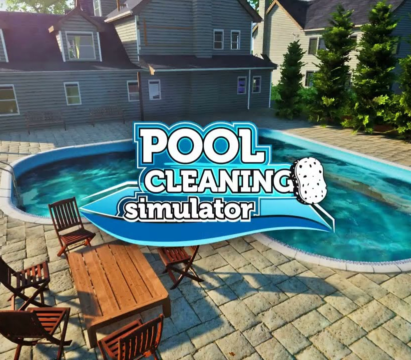 Pool Cleaning Simulator Steam CD Key Logo
