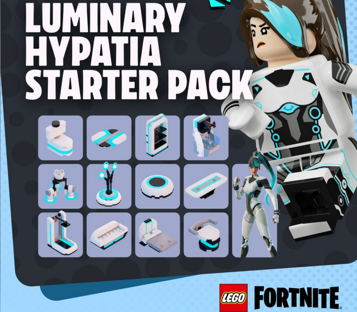 Fortnite - Luminary Hypatia Starter Pack DLC EU XBOX One / Xbox Series X|S CD Key Logo