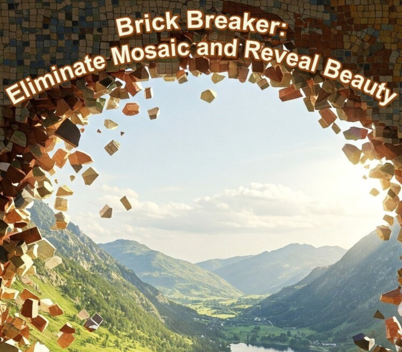 Brick Breaker: Eliminate Mosaic and Reveal Beauty PC Steam CD Key Logo
