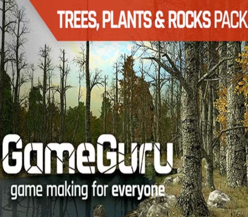 GameGuru - Trees, Plants & Rocks Pack DLC Steam CD Key Logo