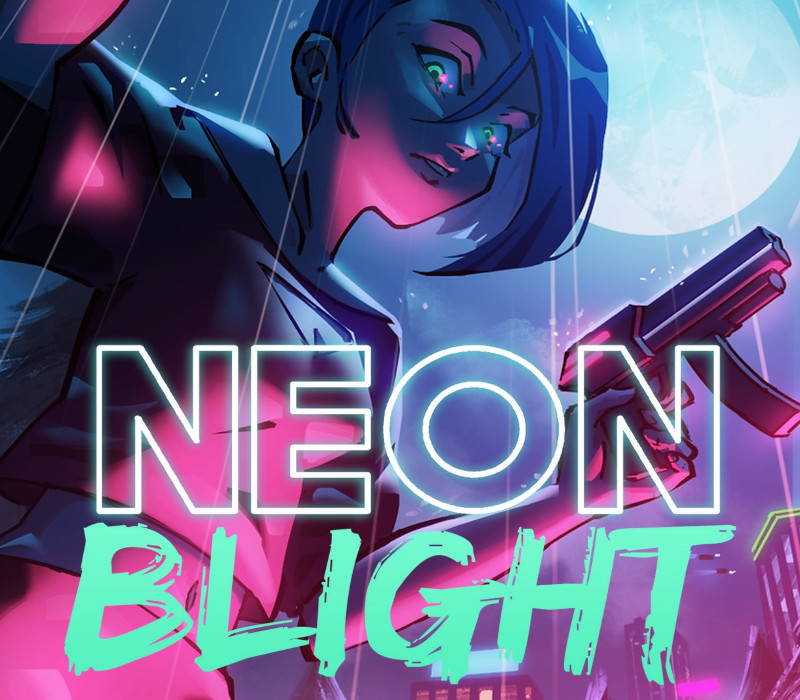 Neon Blight PC Steam CD Key Logo
