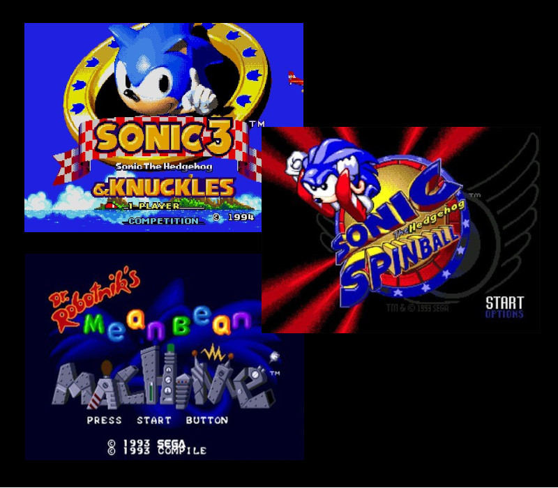 Dr. Robotnik's Mean Bean Machine + Sonic 3 and Knuckles + Sonic Spinball Bundle Steam CD Key Logo