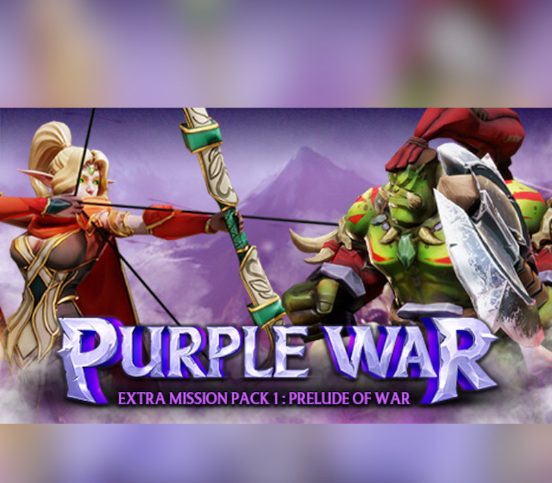 Purple War - Extra Mission Pack 1: Prelude of War DLC Steam CD Key Logo