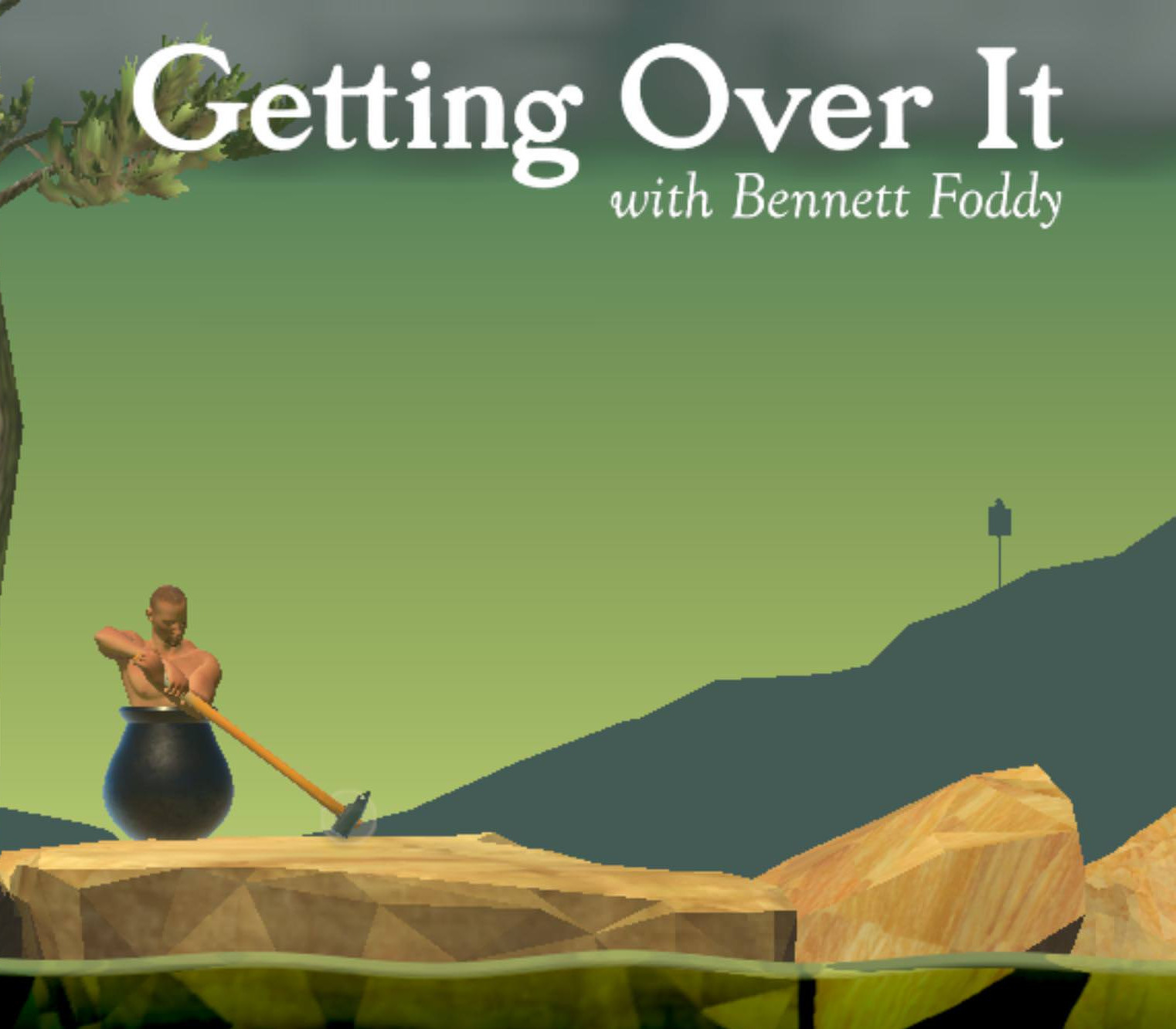 Getting Over It with Bennett Foddy Steam CD Key Logo